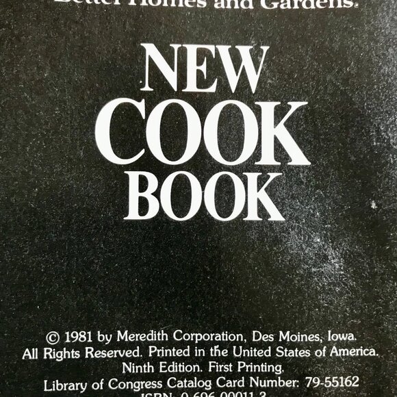 Better Homes & Gardens New Cookbook 1981 Red Plaid Ring Binder Pre-Owned - Picture 8 of 8